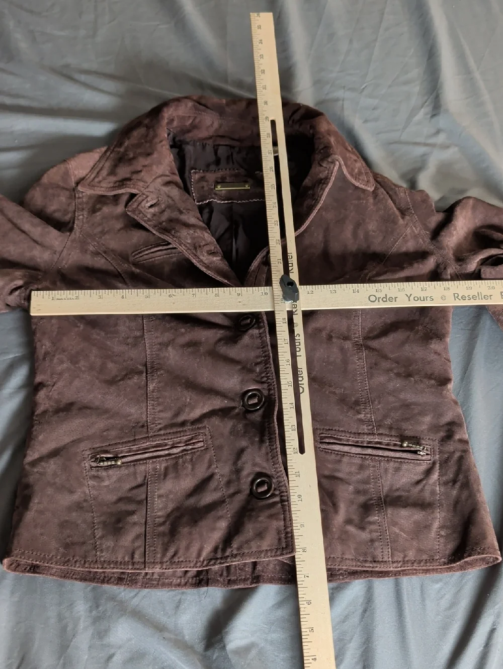 Women’s Brown Leather Jacket I. E. Relaxed - Picture 2 of 9